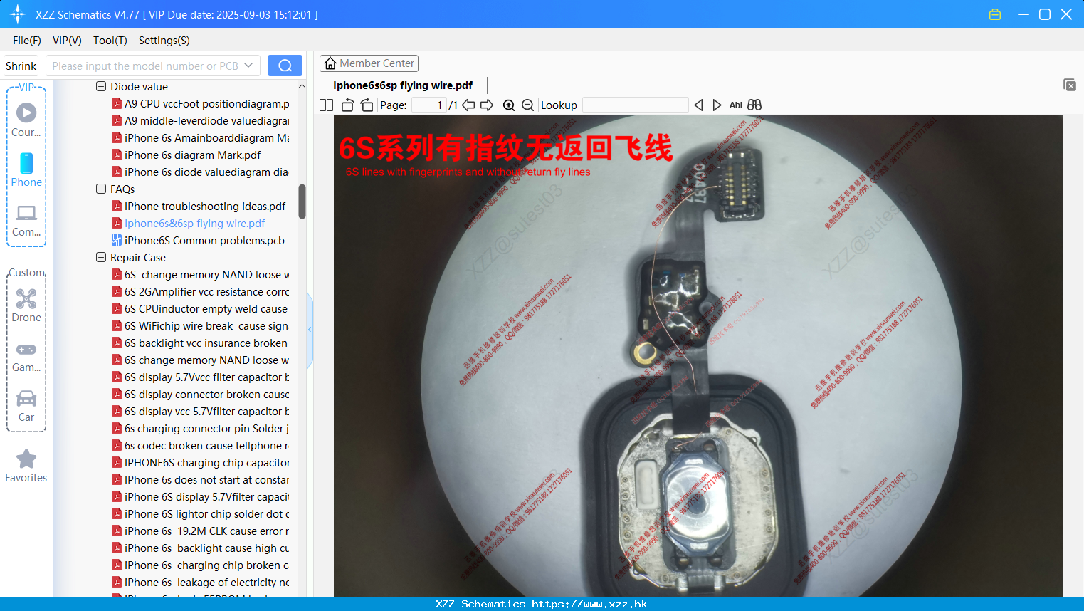Iphone6s&6sp Flying Wire